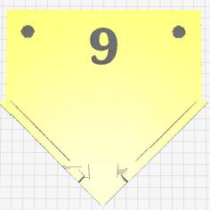 Baseball/Softball Caddy 3D Printer Model