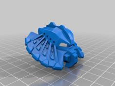 Kanohi Garai, Great Mask Of Gravity 3D Printer Model