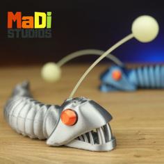 Monster Fish 3D Printer Model