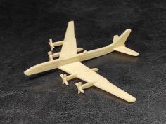 Tu-114 Kit Card 3D Printer Model