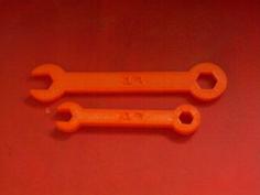 Parametric Wrench In OpenSCAD 3D Printer Model