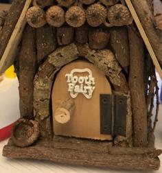 Tooth Fairy House Door Sign 3D Printer Model