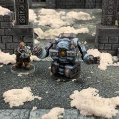 Dwarven Mining Robot (32mm Scale) 3D Printer Model