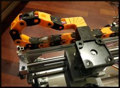 Cable Chain (and Addons) For Auluminium Profiles, CNC Routers/engravers 3D Printer Model