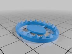 Dinosaur Trap 3D Printer Model