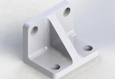 90 Degree Angle Bracket 3D Printer Model