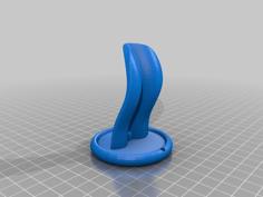 Tongue Keychain 3D Printer Model