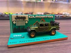 Hotwheels 2020 Jeep Gladiator (Hyper Haulers) 3D Printer Model