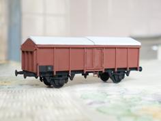 DB Wagon With Sliding Roof 1:87 (H0) 3D Printer Model