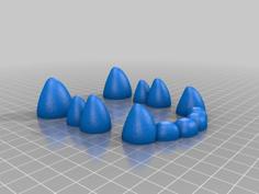 Fursuit Toon Teeth Set 3D Printer Model