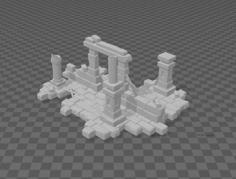 Small Ruin – Scatter – Terrain 3D Printer Model