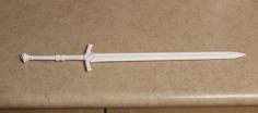 Game Of Thrones Sword Of Eddard Stark 3D Printer Model