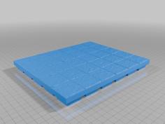 Basic Hero Quest Room E1 (Dungeon Blocks Compatible) 3D Printer Model