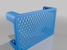 Under-Desk Mounting Basket For Mini PC 3D Printer Model