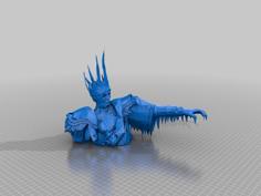 Buried Ice Titan King Statues – Aos – Terrain 3D Printer Model