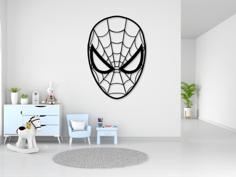 Spiderman Wall Art, Spider-Man 3D Printer Model