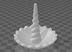 Unicorn Ring Holder 3D Printer Model