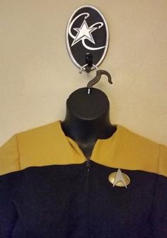 Star Trek Next Gen Communicator Badge 3D Printer Model