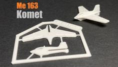 Messerschmitt Me 163 Komet 3D Printer Model