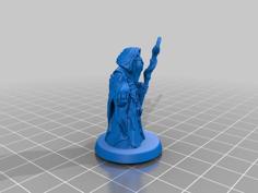 Old Sorcerer – SUPPORT FREE – EVERYDAY FOLK 3D Printer Model