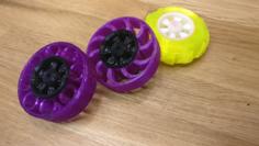 RC Plane Wheel 2.75″ / 70mm , Hub + TPU Wheel 3D Printer Model