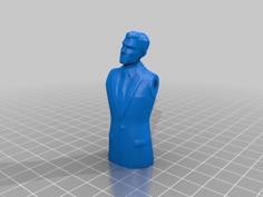 Sterling Archer-Drinking Figure 3D Printer Model