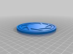 Portal Symbol Mug/Glass Coasters 3D Printer Model