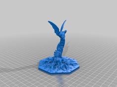 Rooted Angel 3D Printer Model