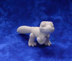 Baby Lizard 3D Printer Model