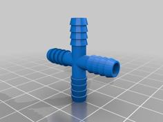 Flanged Connector 3D Printer Model