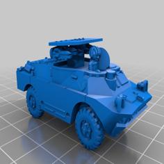 2P133 (BRDM-2 With Sagger) Early (1/300th) 3D Printer Model