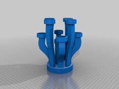 Chandelier Exotique 3D Printer Model