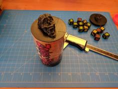 Zombie Dice Lid 3D Printer Model