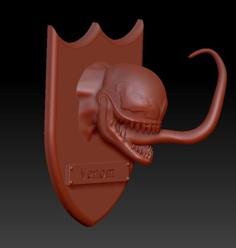 Venom Trophy 3D Printer Model