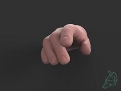 Hand 3D Printer Model