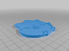 Cute Togepi Chibi Pokemon Fridge Magnet/Keychain 3D Printer Model