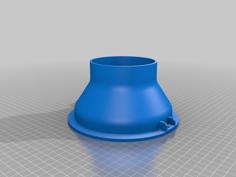 Inline Duct Fan Adapter (6″) 3D Printer Model