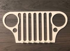 Jeep Grill Key Holder 3D Printer Model