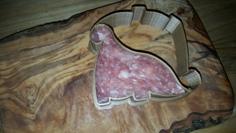 Dinosaur Meat Form, Ham, Bread And Cookie Cutter 3D Printer Model