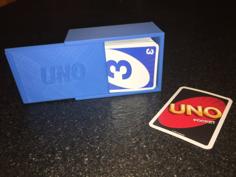 UNO Cards’box – Boite Pour Jeu De Carte UNO 3D Printer Model