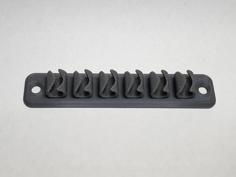 Multi Cable Holder – Screw Mount 3D Printer Model