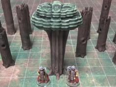 ScatterBlocks: Tree (28mm/Heroic Scale) 3D Printer Model