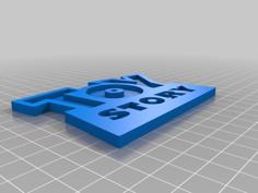 Toy Story Logo 3D Printer Model