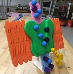 Active Transport Protein 3D Printer Model