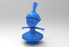 Agnes In Tutu 3D Printer Model