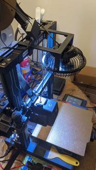 Polar-Aire Fan Bracket 3D Printer Model