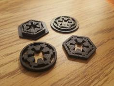 Star Wars Galactic Empire Logo 3D Printer Model