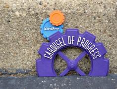 Carousel Of Progress Miniature Signage 3D Printer Model