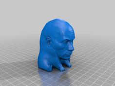 Fred The Frog But Hes The Rock 3D Printer Model