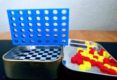 Connect Four And Checkers For Altoids Tin 3D Printer Model